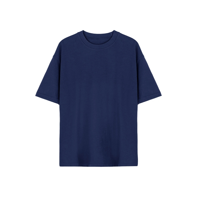 T-shirt publicitaire coton biologique 170 g Bleu marine